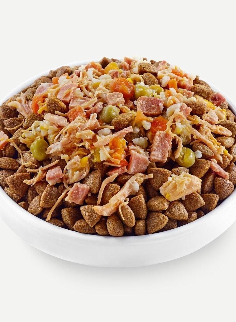 Applaws 10PC Taste Topper in Broth Chicken Ham Dog Tin Wet Food 156g - Image 2