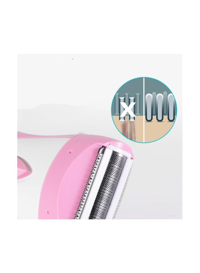 NIBEMINENT Rechargeable Electric Shaver Pink/White - Image 4