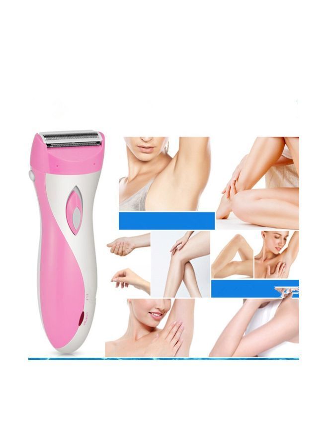 NIBEMINENT Rechargeable Electric Shaver Pink/White - Image 3