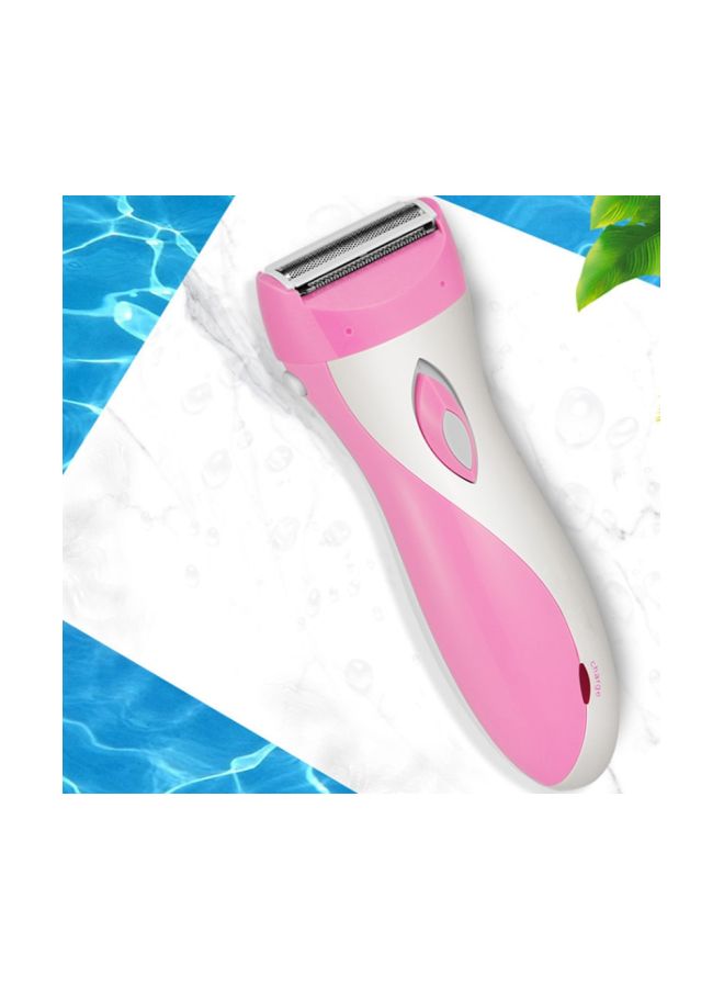 NIBEMINENT Rechargeable Electric Shaver Pink/White - Image 2