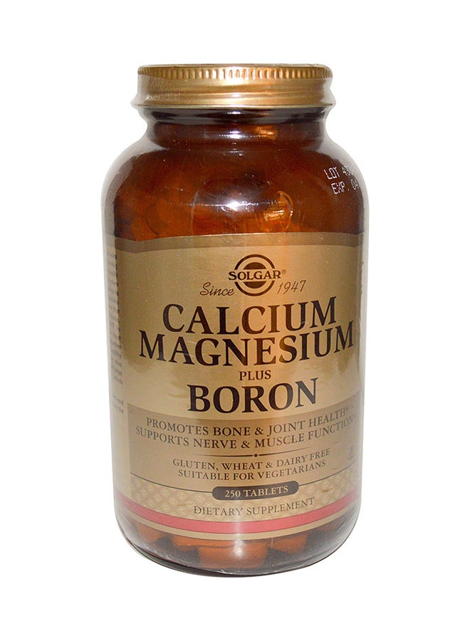 Solgar Calcium Magnesium Plus Boron - Image 1
