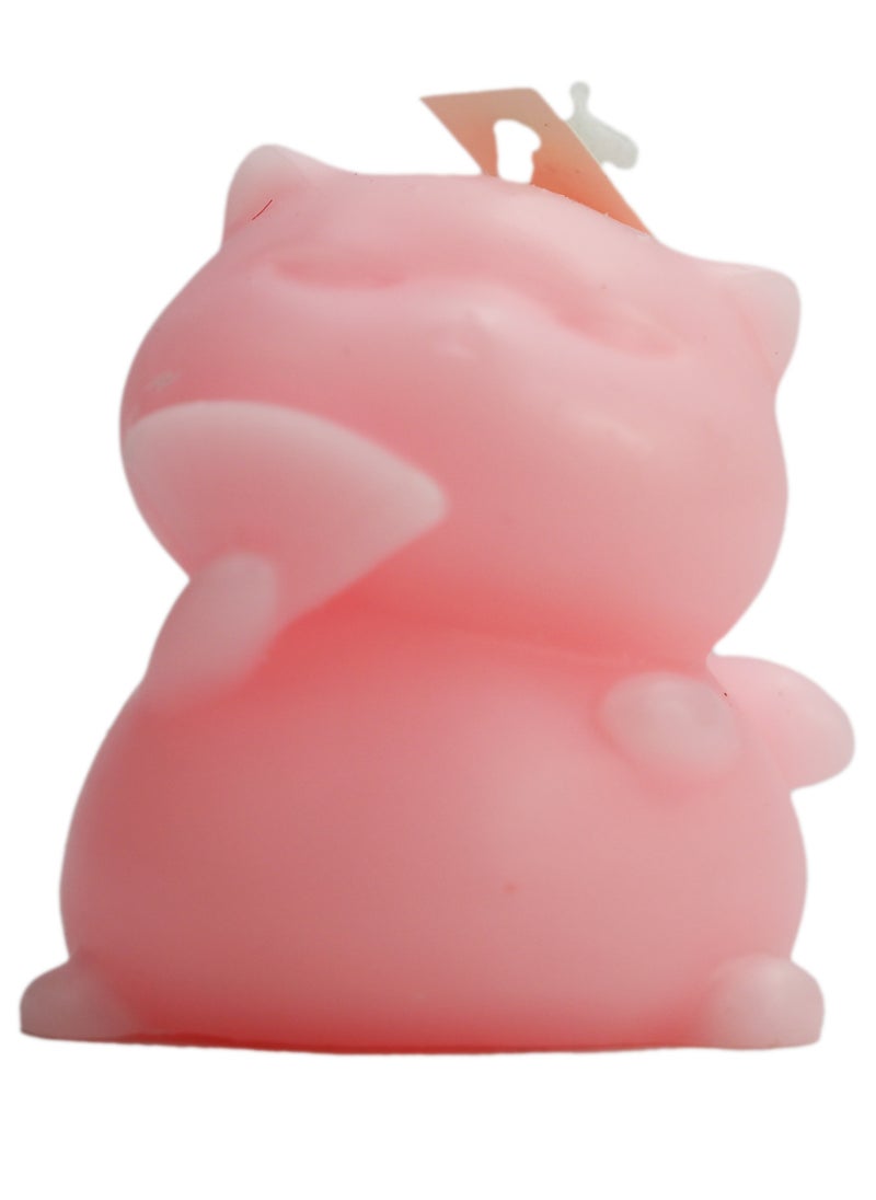 Generic - Cat Shaped Scented Candle White Peach , Fruit Candle Scented for Home, Office, Living Room , Wellness candles for Aromatherapy, Scented Candles with Smell, Fruit Candles for Women - Image 1