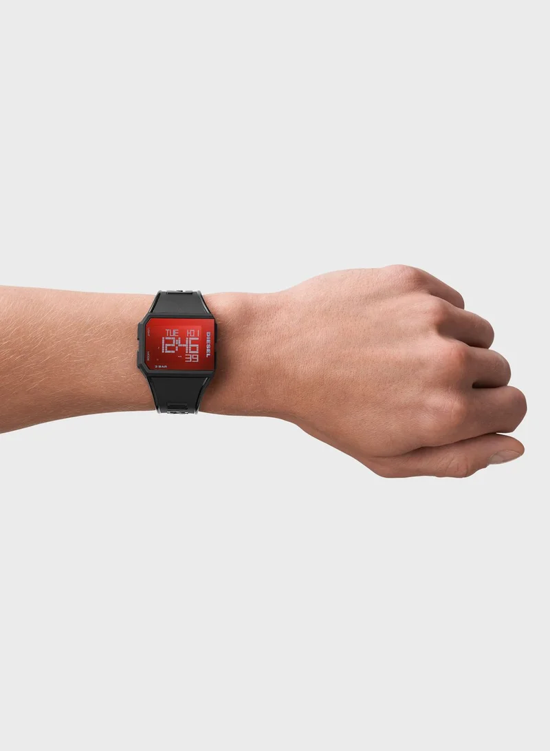 DIESEL Chopped Digital Watch