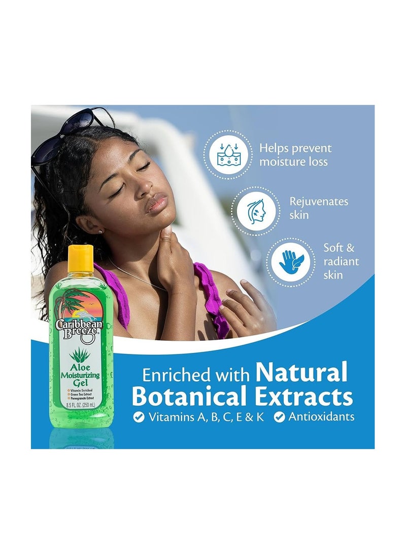 كاريبيان بريز جل الصبار المرطب للبشرة 250مل - Image 4