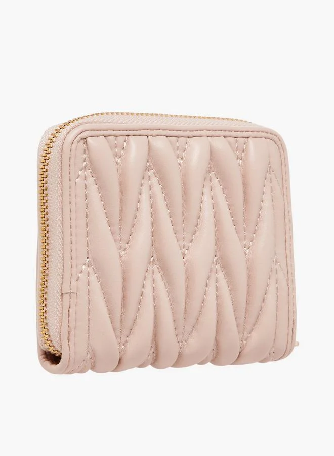 سيليست Quilted Zip Around Wallet