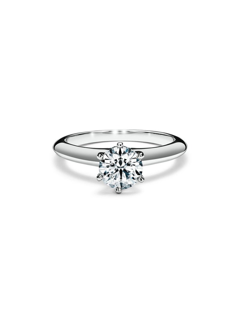 QUAINT 1 Carat Moissanite Classic Six-Prong Ring  - Image 2