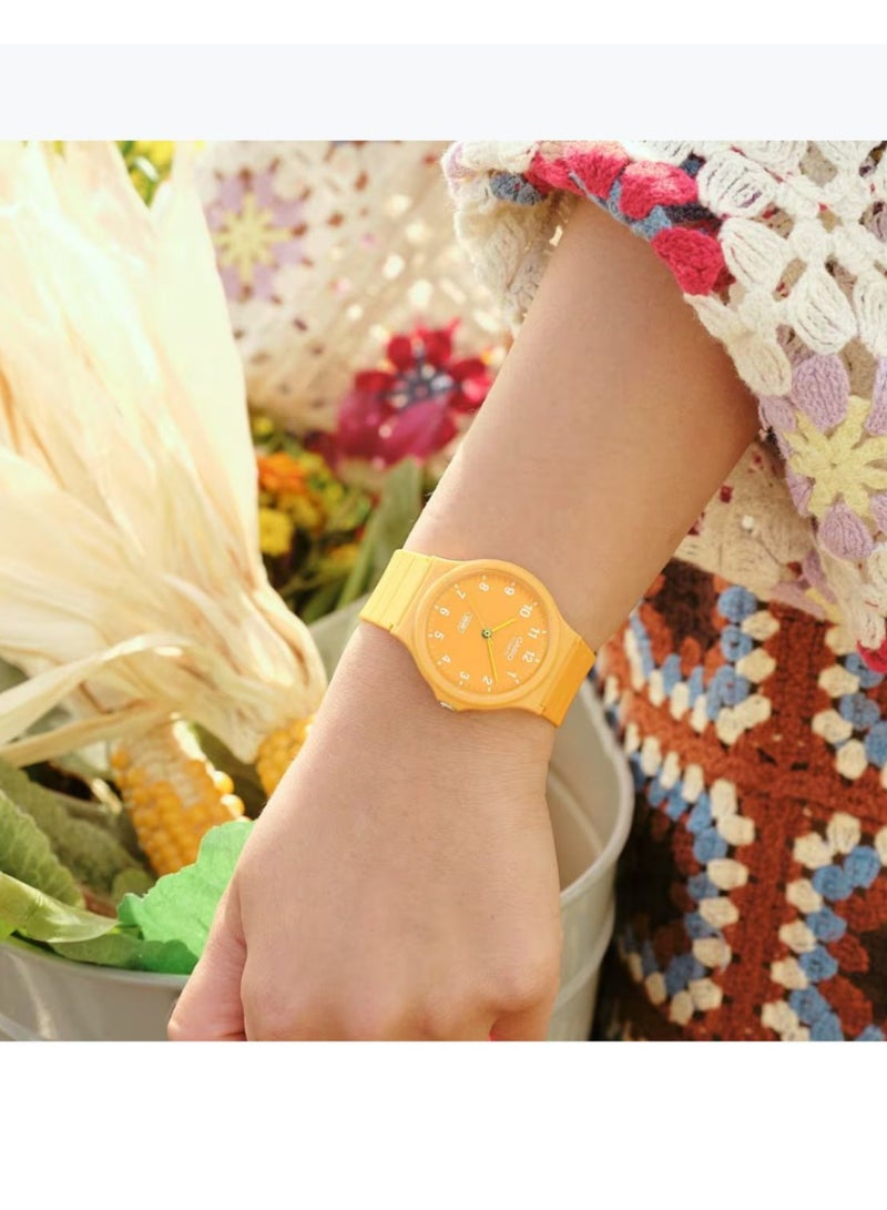 CASIO Analog Resin Band Round Shape Wrist Watch MQ-24B-9BDF - Image 3