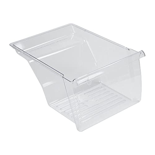 Whirlpool W10854037 Crisper Drawer, Replaces 2163670, 2163838, 2166256, and more, Clear/Transparent - Image 3