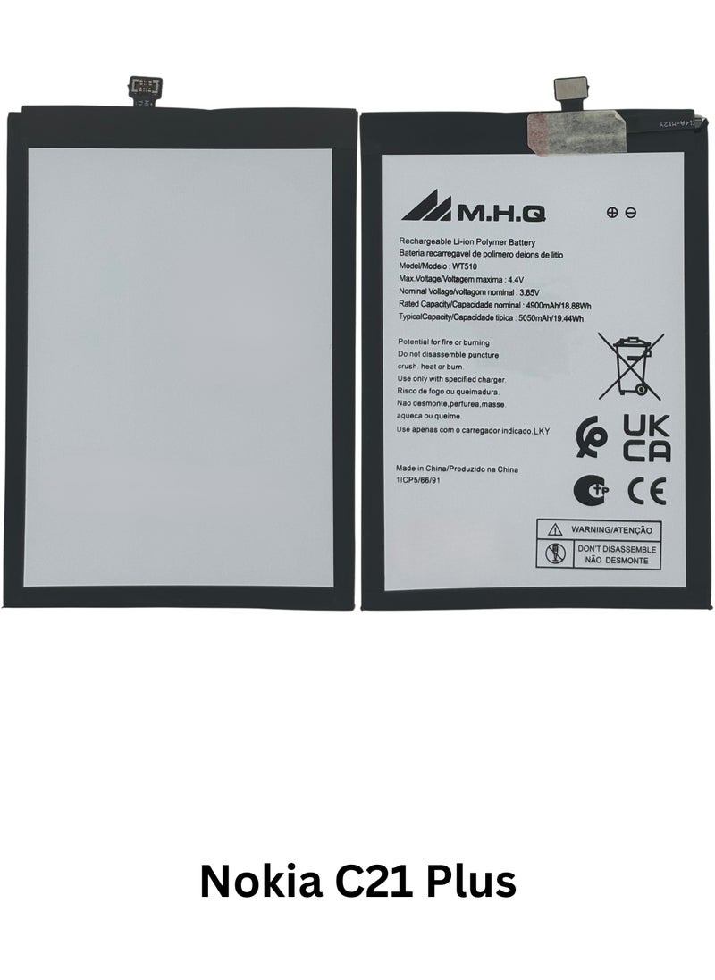 M.H.Q Nokia NKC21 PLUS TA-1433 TA-1431 TA-1426 TA-1424 WT510 Battery High Quality  - Image 3