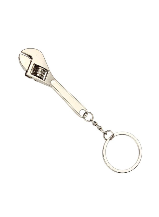 Mini Wrench Keychain Portable Car Metal Adjustable Universal Spanner For Bicycle Motorcycle Car Repairing Tools Men Special Gift 