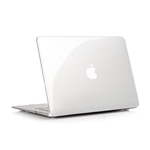 RUBAN Compatible with MacBook Air 11 Inch Case Model A1370 A1465, Soft Touch Plastic Hard Shell Case Bundle for Mac Air 11.6 (Crystal Clear) - Image 1