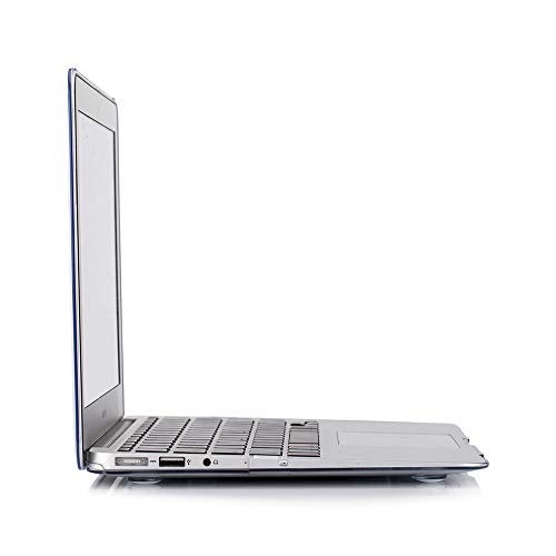 RUBAN Compatible with MacBook Air 11 Inch Case Model A1370 A1465, Soft Touch Plastic Hard Shell Case Bundle for Mac Air 11.6 (Crystal Clear) - Image 5