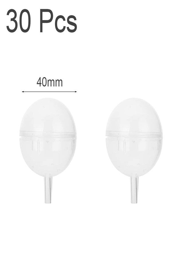 Lienyeang 30 Pcs Chocolate Box Holders Clear Plastic Cupcake Cover Party Supplies for Packaging Candy and Chocolate - Image 2