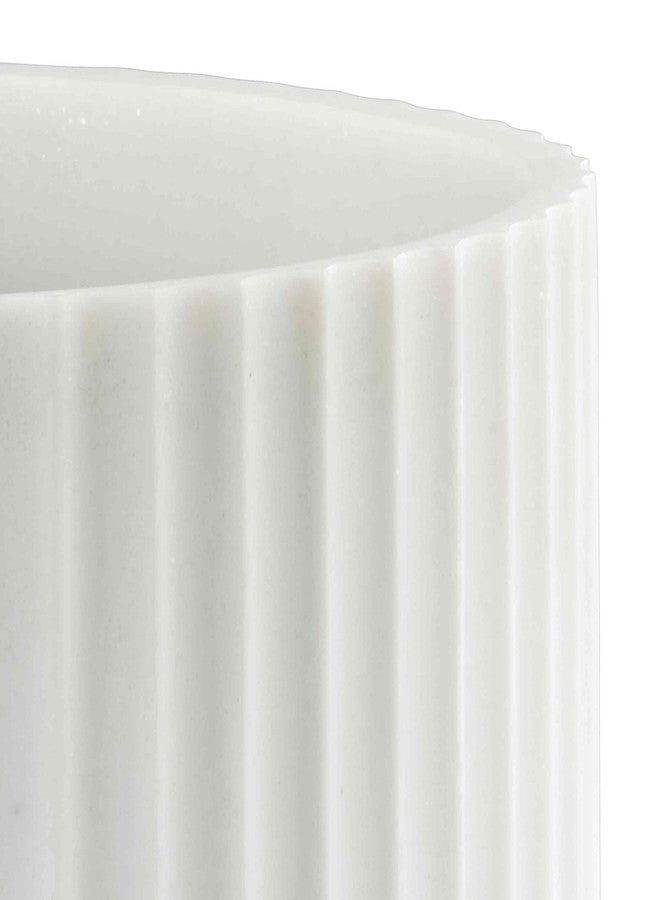 Izod - Wastebasket, Trash Can for Home, Resin Bathroom Accessories, Dorm Room Essentials, Striped Bathroom Decor (Clubhouse Collection, Aqua) - Image 2