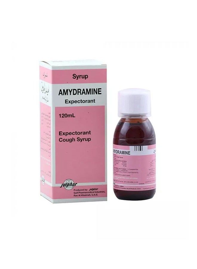 AMYDRAMINE Expectorant Cough Syrup 120ml 