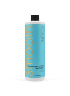 KERAGEN Brazilian Keratin Smoothing Treatment Blowout Straightening System For Dry And Damaged Hair Formaldehyde Free 16 Oz Eliminate Curls And Frizz Fine To Medium Hair  - Image 1