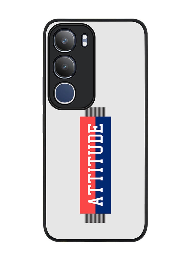 Stylizedd For vivo Y19s / Y19s Pro Case,Slim fit Camera Protection, Shockproof Thin Phone cover  - Attitue