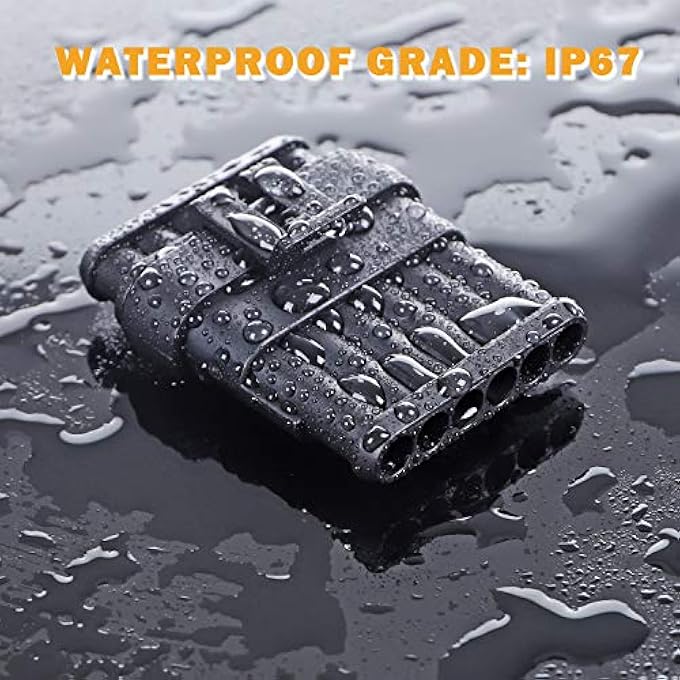 ريحني مجموعة من 10 موصلات 6 دبابيس 2016 AWG موصلات أسلاك كهربائية مقاومة للماء للسيارات 15 مم من سلسلة محطات ذكر أنثى مجموعات قابس تسخير السيارة - Image 3