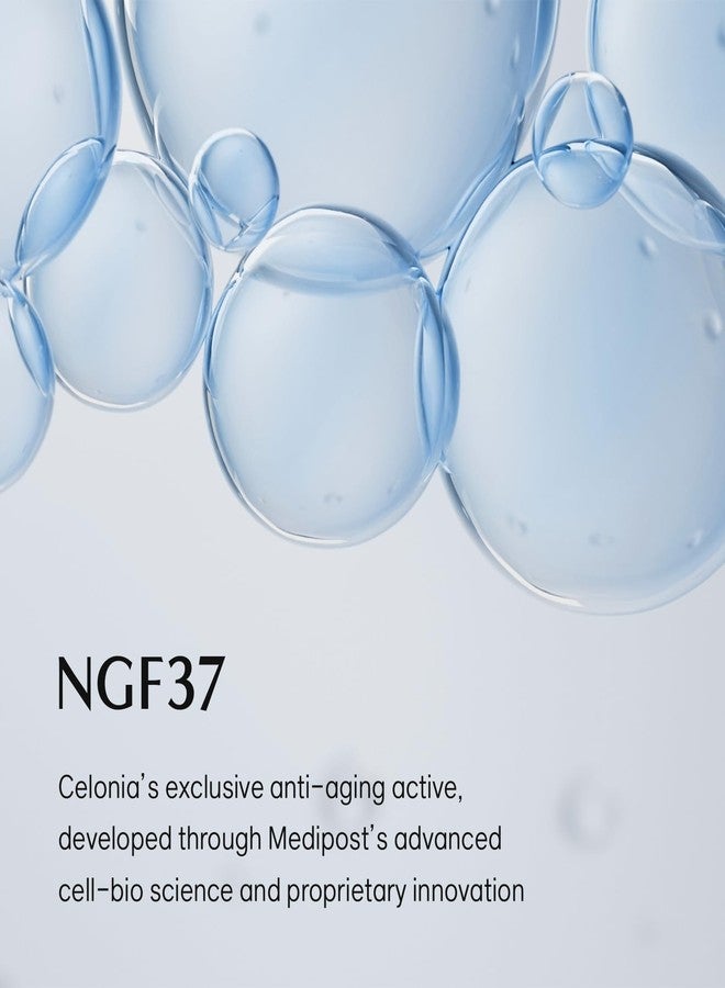 CELINO كريم سيلاونيا المضاد للشيخوخة بخلايا جذعية حيوية، كريم تنشيط الخلايا، كريم وجه كوري فاخر مع علوم حيوية، كريم وجه مجدد ومضيء ومغذي ومشدود للاستخدام نهارًا وليلاً 50 مل - Image 4