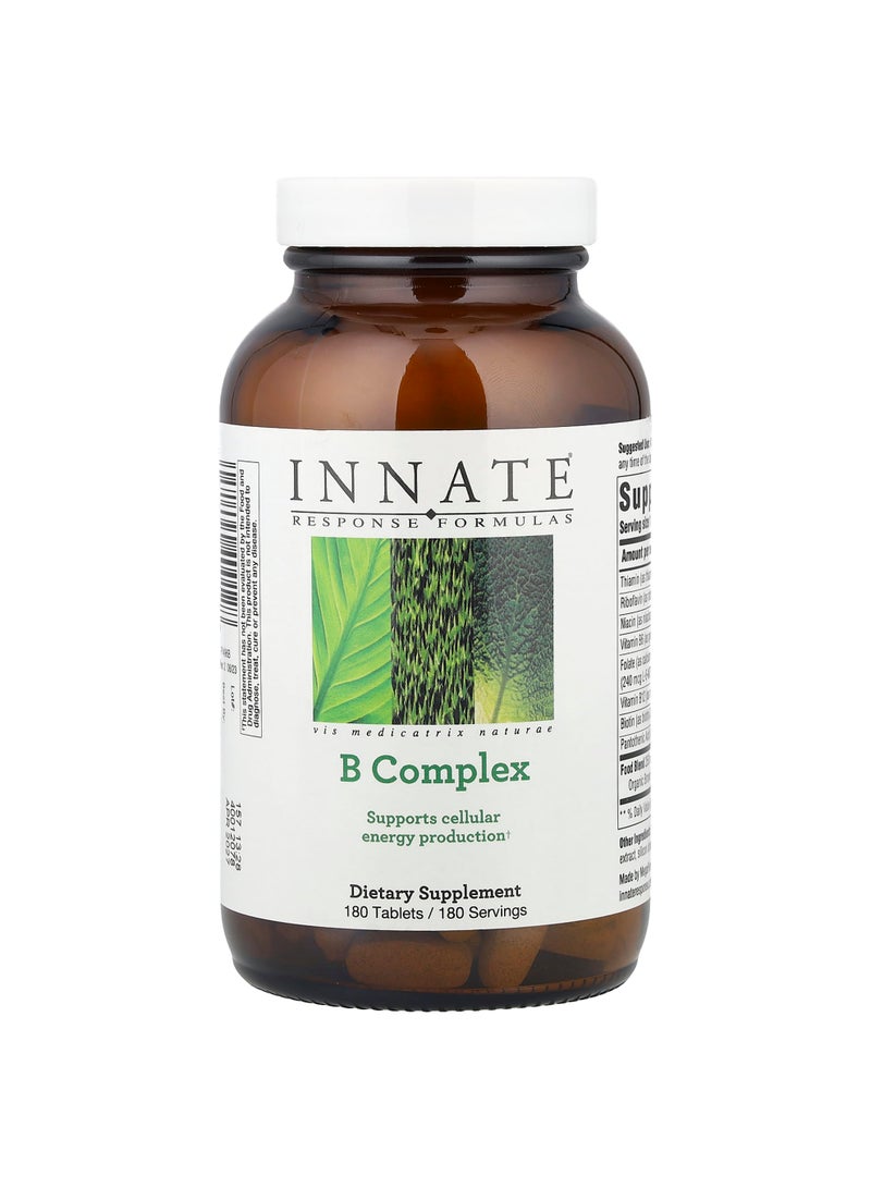 B Complex, 180 Tablets
