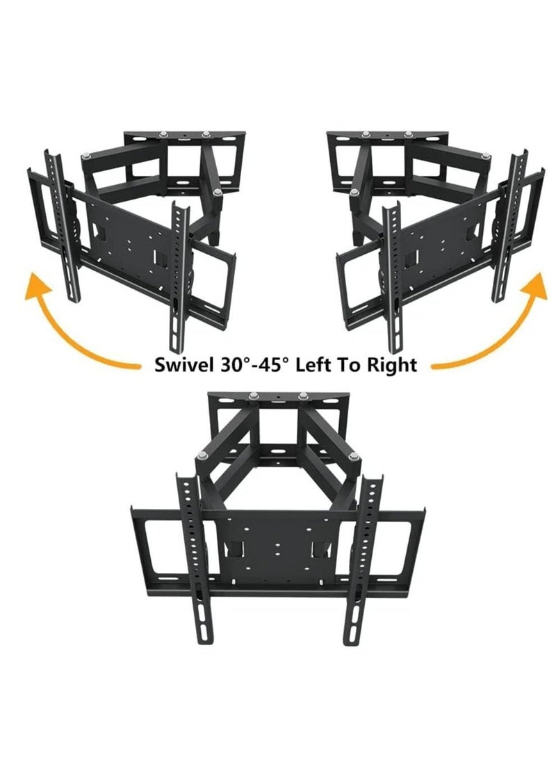 TV Stand/Television Stands for 26-75 Inch TV. Wall Mount TV Stand with Rugged Double Arm Bracket, Standard Load-bearing 26"-55", Maximum size 75 inch, Universal TV Stand Holds Up to 40kg - Image 5
