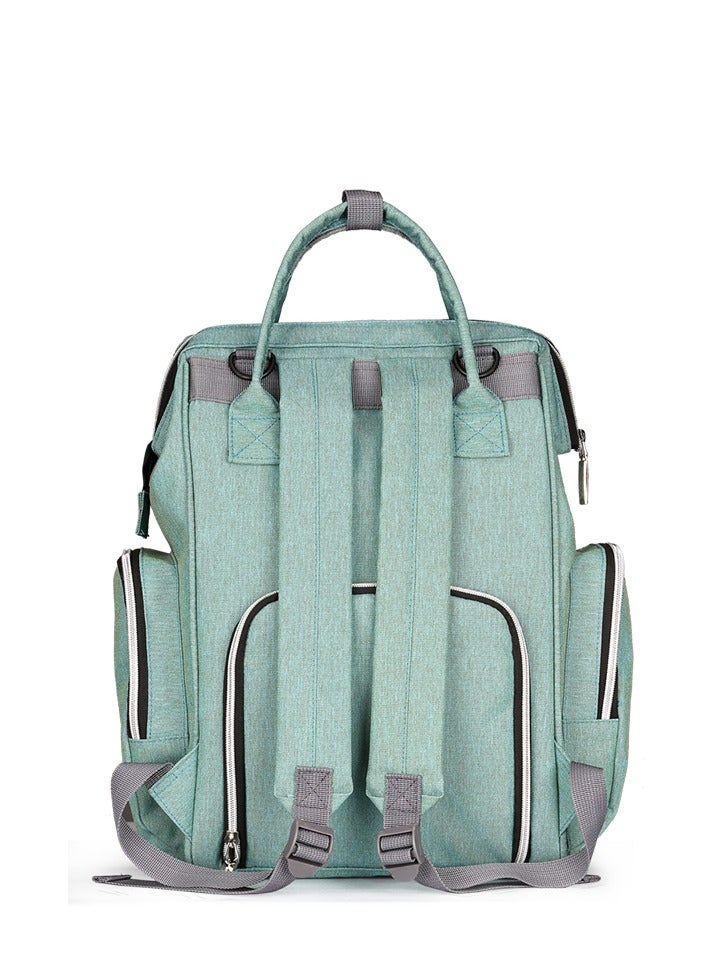 insular Waterproof Diaper Bag With Stroller Strap Matcha Green - Image 2