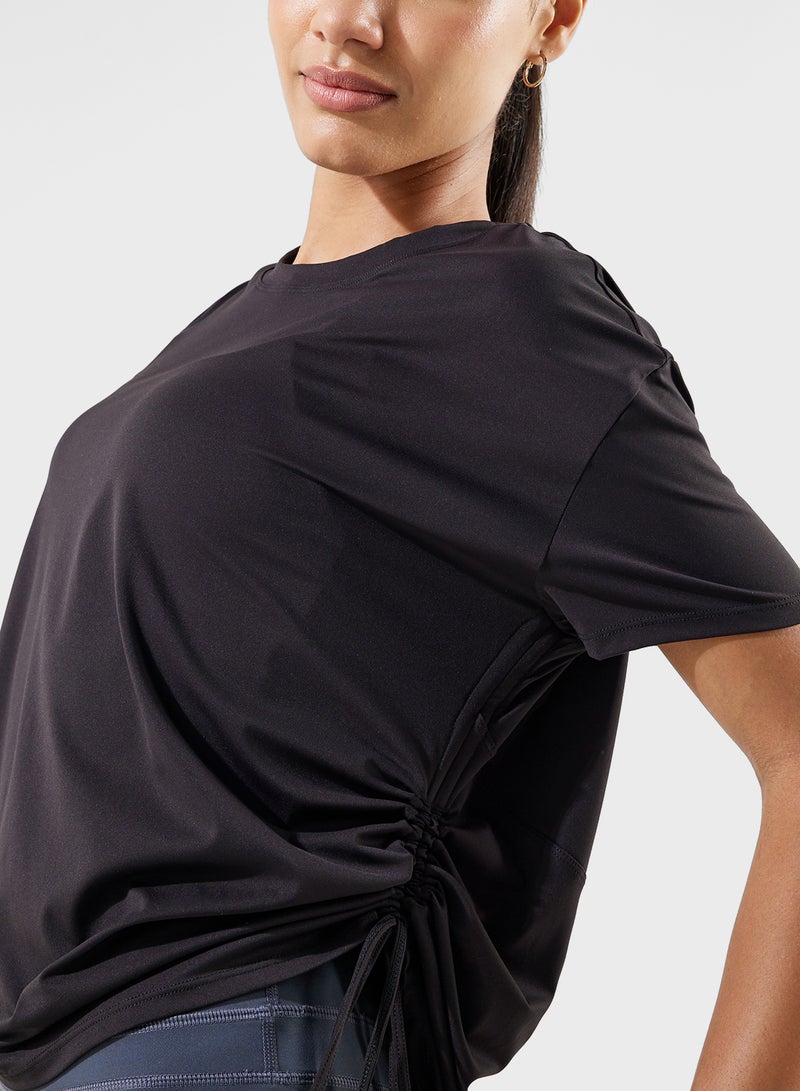 FRWD Relaxed Fit Ruched Performance T-Shirt  - Image 3