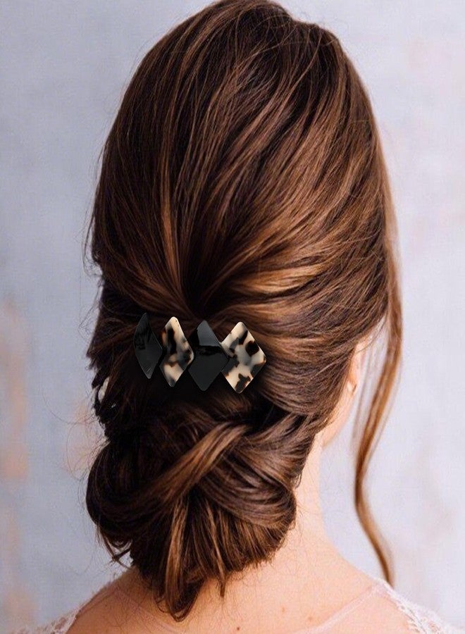 Amariver Hair Barrettes for Women 4Pack Vintage Hair Clips Non Slip Hair Clip French Barrettes Fashion Accessories for Women Girls - Image 5