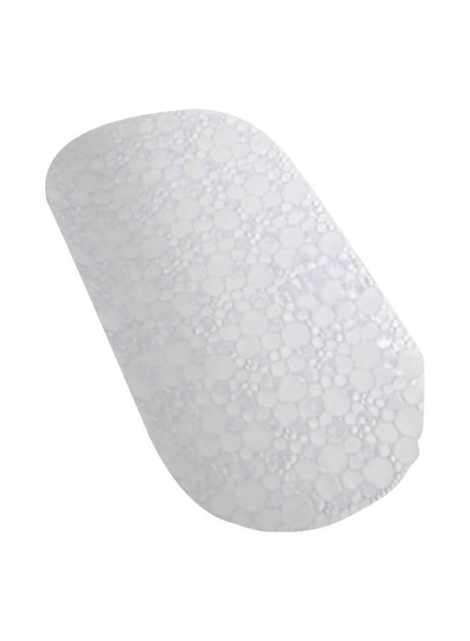 Tendance Pvc Anti-Slip Bubble Desig Bathtub Floor Mat Clear 69 X 36Cm 7215101 - Image 2