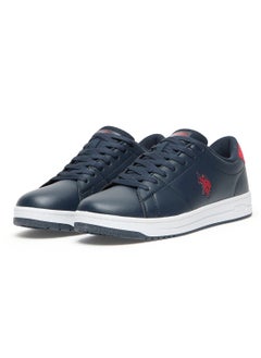 U.S. Polo Assn. Men's Navy Low-Top Sneakers  -Lightweight Stylish Lace-Up Design with Comfort Cushioned Sole for Everyday Wear  - Image 3
