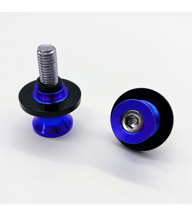Blue 6mm Motorcycle Stand Screw Decor Lift Rack Accessories - Image 5