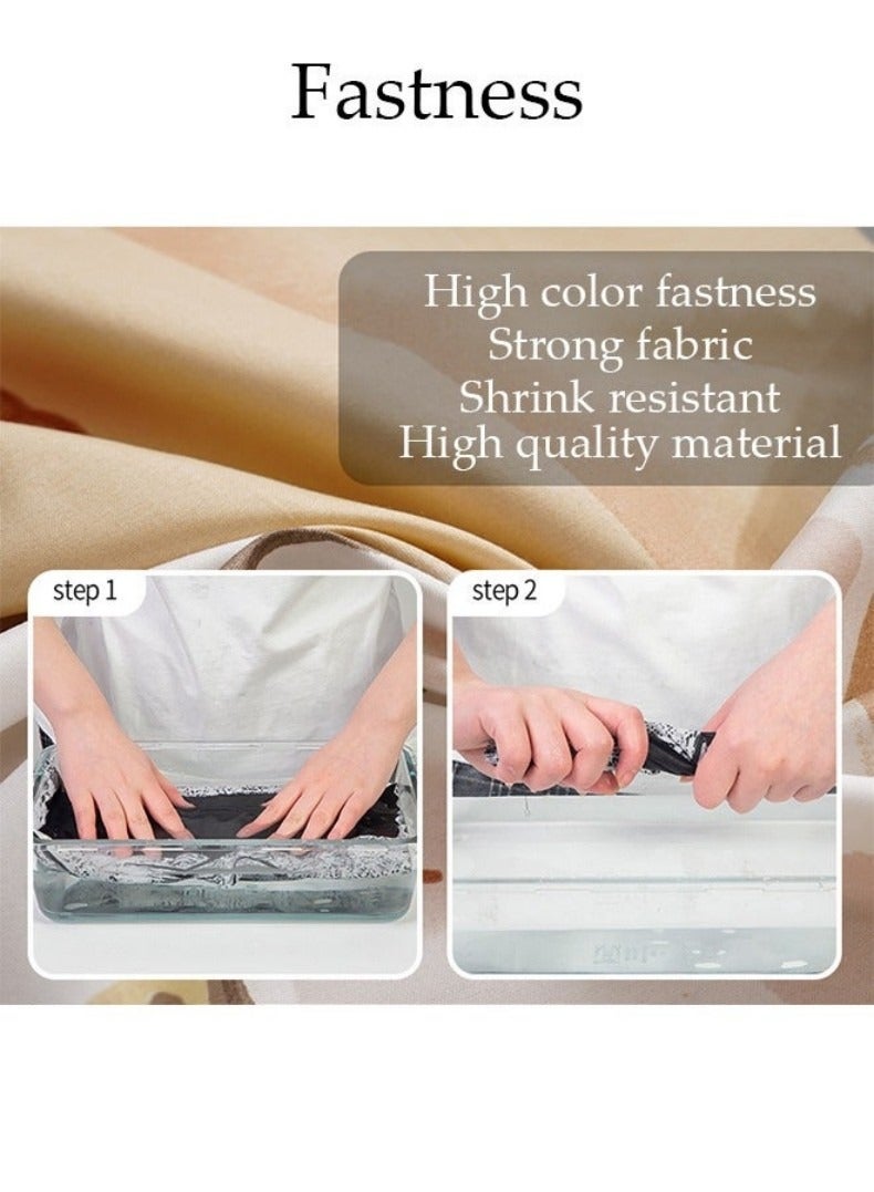 JUNYOUK 2 Pcs Private Bed Curtain At The Bottom Of The Bunk Bed, Breathable And Dustproof Single Bed Blackout Curtain, Dormitory Family Bed Curtain, Can Cover 3 Sides - Image 5