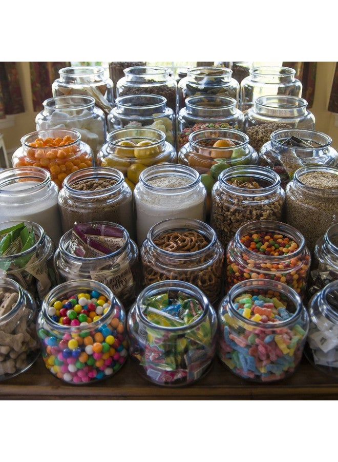 Anchor Hocking 2 Gallon Montana Glass Jar with Lid (2 piece, black metal, dishwasher safe) - Image 2