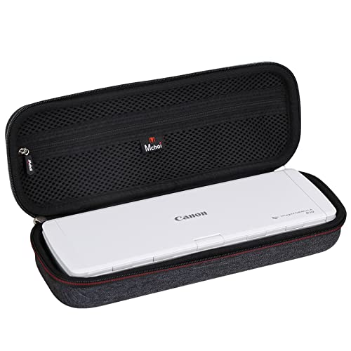 Mchoi Hard EVA Travel Case Fits for Canon imageFORMULA R10 / P-215II Portable Document Scanner,CASE ONLY - Image 1