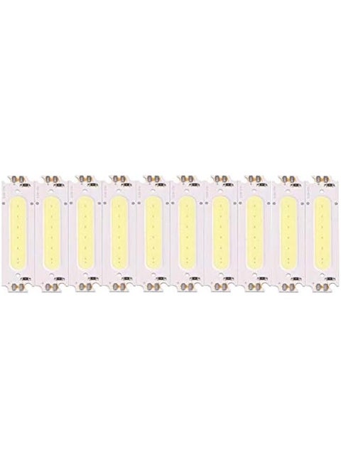 10Pcs 12V 2W COB Chip Light Source,Led Strip Lights, Easy Installation DIY LED Lights for Bedroom, Ceiling, Kitchen(White), Led Strip Lights, 10Pcs 12V 2W COB Chip Light Sourcob light source lig