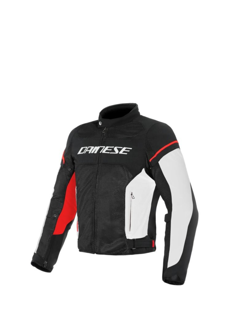 Dainese DAINESE-AIR FRAME D1 TEX JACKET BLACK/WHITE/FLUO-RED SIZE - Image 1