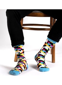 Ozzy Socks Block Pattern Socks  - Image 3