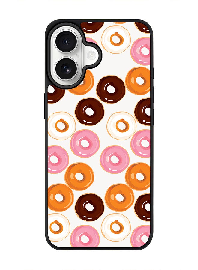 Stylizedd iPhone 17 Case, [Compatible with MagSafe] Slim Magnetic cover Phone Case iPhone 17 -Donut Drops - Image 1