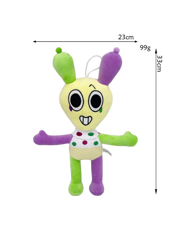 NIBEMINENT Dandy's World Plush, Dandys Plushies Doll for Horror Game Fans, Stuffed Figure Toy – Birthday & Valentine's Gift for Partners Kids Boys Girls