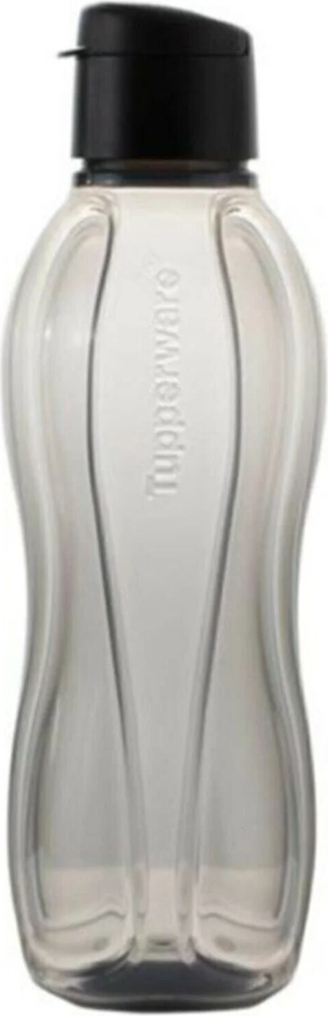 Tupperware Black and White Eco Bottle 1 Lt