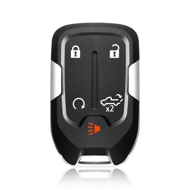 Keylessbest Replacement for 2019 2020 2021 2022 2023 Chevrolet Silverado GMC Sierra 1500 2500 3500 Key Fob Remote Control HYQ1EA HYQ1ES 5 Buttons 433MHz