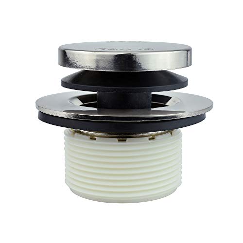 KEENEY K826-71DSBN Foot Lok Stop Style Universal Bath Drain Replacement Trim Kit, Brushed Nickel - Image 3