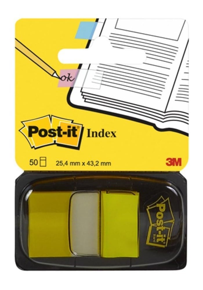 Post It Post-it Index Flags, Yellow, 50 Pack - Image 2