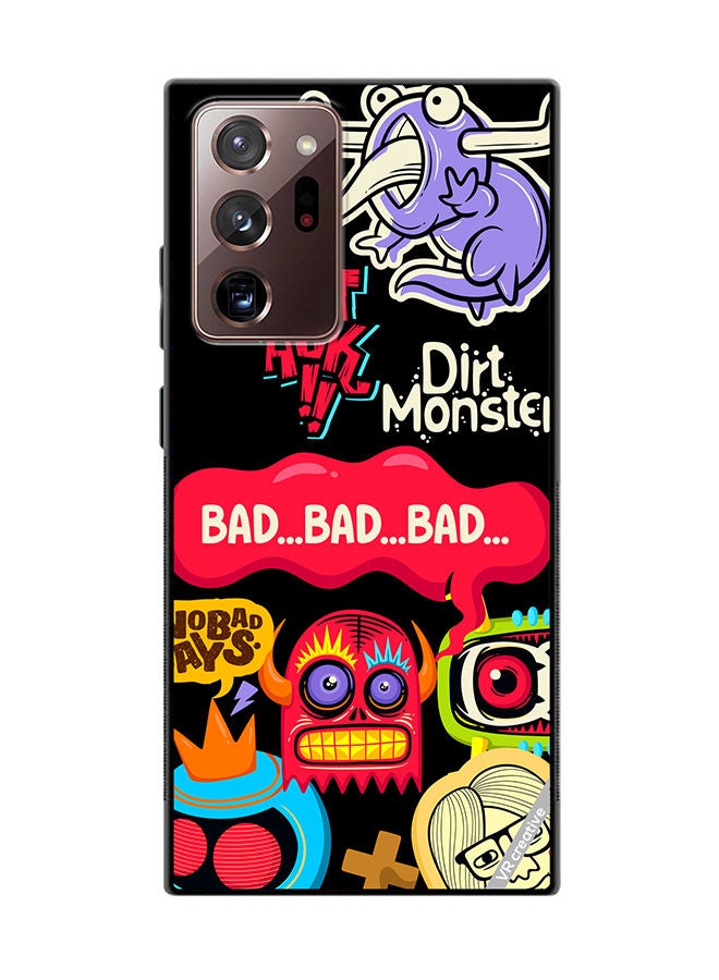 VR CREATIVE Protective Case Cover For Samsung Galaxy Note20 Ultra 5G Monsters Design Multicolour - Image 1