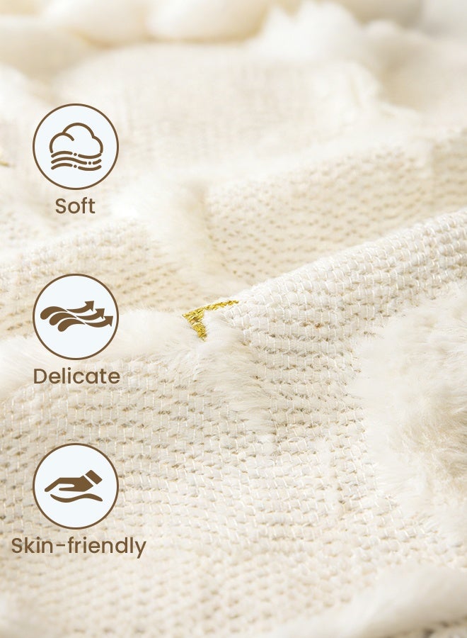 TAPIT Ramadan Throw Pillow 2PCS 45 * 45CM Moon and Stars Square Pillow Cover Comfortable Ramadan Eid Pillowcase Cushion with Zipper for Party Home Sofa Couch Ramadan Decor - Image 3