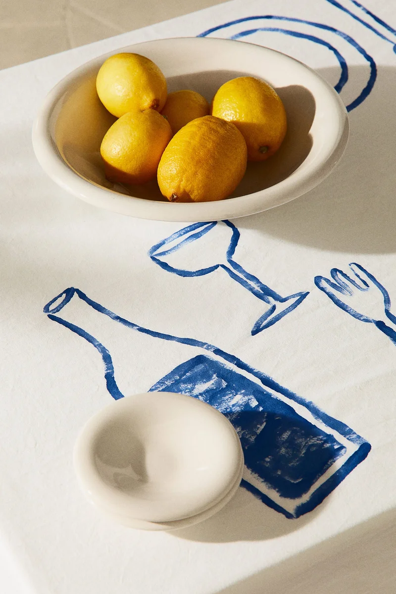 H&M Large Stoneware Serving Bowl