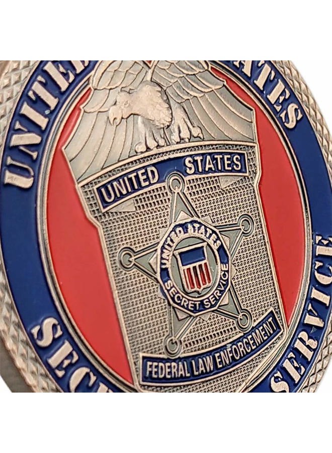 Woerda Jia Ying Xin US Homeland Security Challenge Coin Law Enforcement Department Challenge Coin. - Image 4