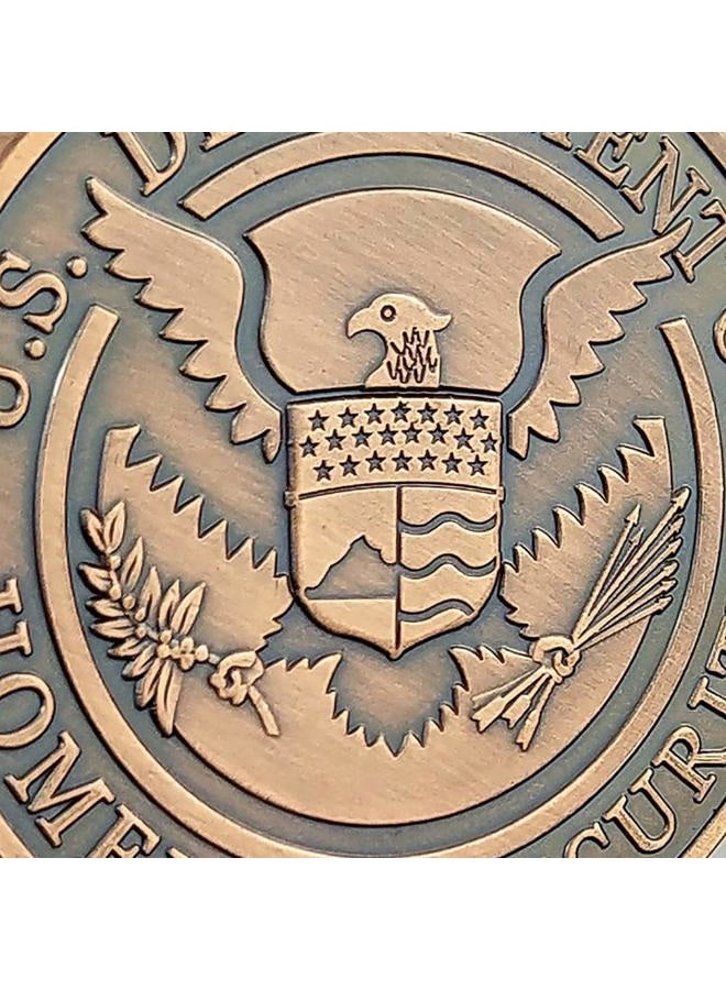 Woerda Jia Ying Xin US Homeland Security Challenge Coin Law Enforcement Department Challenge Coin. - Image 5