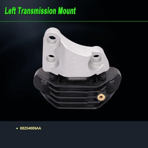 SHICHU Engine Motor Mount Compatible with 2015-2018 Renegade 2016-2018 500X 1.4L L4 Replacement for 68254474AA 68254669AA 68257232AA Set of 3 - Image 5