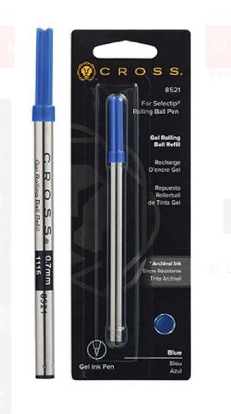 CROSS Cross Gel Rollerball Pen Refill (0.7MM) - Blue -